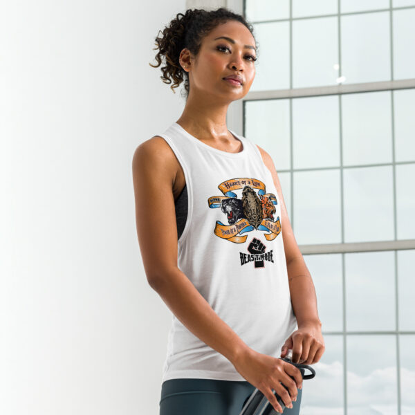 Beast Mode Power Fist Ladies’ Muscle Tank